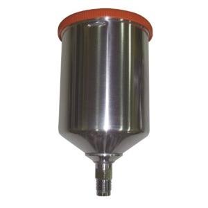 EUROAL6CUP Aluminum Gravity Feed Cup - 600ml