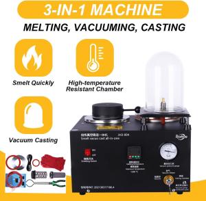 2L Jewelry Vacuum Casting and Melting Machine