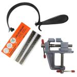 Mini Jeweler Table Clamp and Saw Blade Set