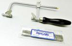 Adjustable Jewelers Saw Frame with 144 Blades