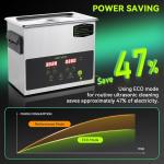 3L Eco Ultrasonic Jewelry Cleaner with Heat