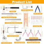 Jeweler's Saw Tools Set with 144 Blades