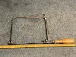 Vintage Jewelers Fret Saw with Wooden Handle