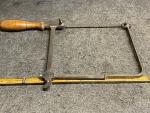 Vintage Jewelers Fret Saw with Wooden Handle