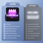 50kHz Ultrasonic Jewelry Cleaner Machine