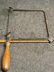 Vintage Jewelers Fret Saw with Wooden Handle