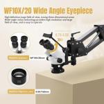 Jewelry Microscope with 7-90X Zoom and LED