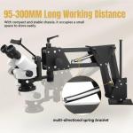 Jewelry Microscope with 7-90X Zoom and LED