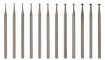 Small 45 Degree Hart Burs Set, 12 Pieces