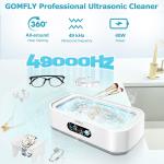 Mini Ultrasonic Jewelry Cleaner for Glasses and More