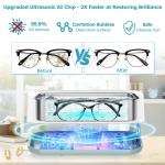 Mini Ultrasonic Jewelry Cleaner for Glasses and More
