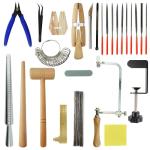 16-Piece Ring Making Kit with Essential Jeweler Tools