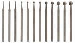Round Burs Assortment - 12 Deluxe Pieces
