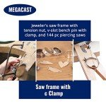 3-in-1 Professional Jeweler's Saw Set with Blades