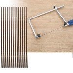 Jeweler's Saw Set with Assorted Blades, 144 Pieces