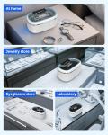 Ultrasonic Jewelry Cleaner 35W, 45KHz White