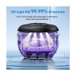 MUAYSY Ultrasonic Cleaner for Jewelry and Dentures