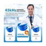 MUAYSY Ultrasonic Cleaner for Jewelry and Dentures