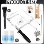 Lothee 3-in-1 Jeweler's Saw Set with Blades