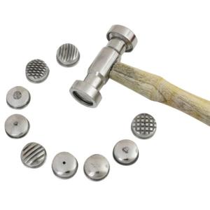 9-Faced Texturing Hammer for Goldsmithing