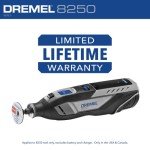 Dremel 8250 Cordless Rotary Tool with Accessories