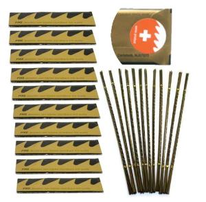 10-Pack Jewelers Saw Blades Assortment #2 to #5