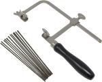 German Style Jeweler's Saw Frame & 144 Blades