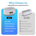 Ultrasonic Jewelry Cleaner for Rings and Necklaces