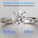 Ultrasonic Jewelry Cleaner for Rings and Necklaces