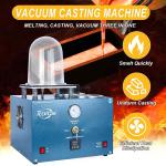 Jewelry Vacuum Casting Machine 2KG Melting Furnace