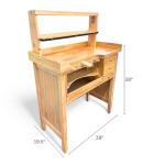 Deluxe Wooden Jewelers Bench and Chair Set