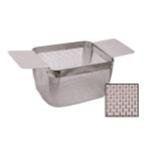Fine Mesh Rectangular Cleaning Basket - 5x4x3 Inches