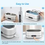 Ultrasonic Jewelry Cleaner Machine, 48KHz