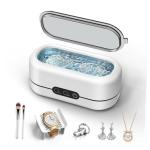 Ultrasonic Jewelry Cleaner Machine, 48KHz White