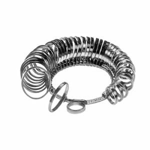 Bergeon 1311-A Metal Ring Finger Gauge - Euro Size