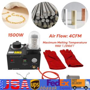 2KG Jewelry Lost Wax Casting Machine 1/3 HP