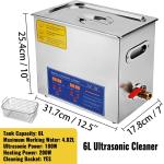 Portable Heated Ultrasonic Jewelry Cleaner 2L to 30L
