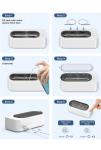 OSLTWI Ultrasonic Jewelry Cleaner 48KHz Machine