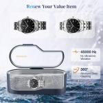 450ml Ultrasonic Jewelry Cleaner with 4 Settings