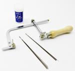 Jeweler's Saw Kit with 24 Blades and Lube