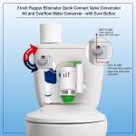 Flush-N-Sav Quick Connect Valve Conversion Kit