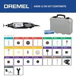 Dremel 4000 Rotary Tool Kit with 30 Accessories