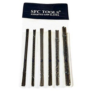 SFC Tools Jeweler's Saw Blade Set Sizes 1-6