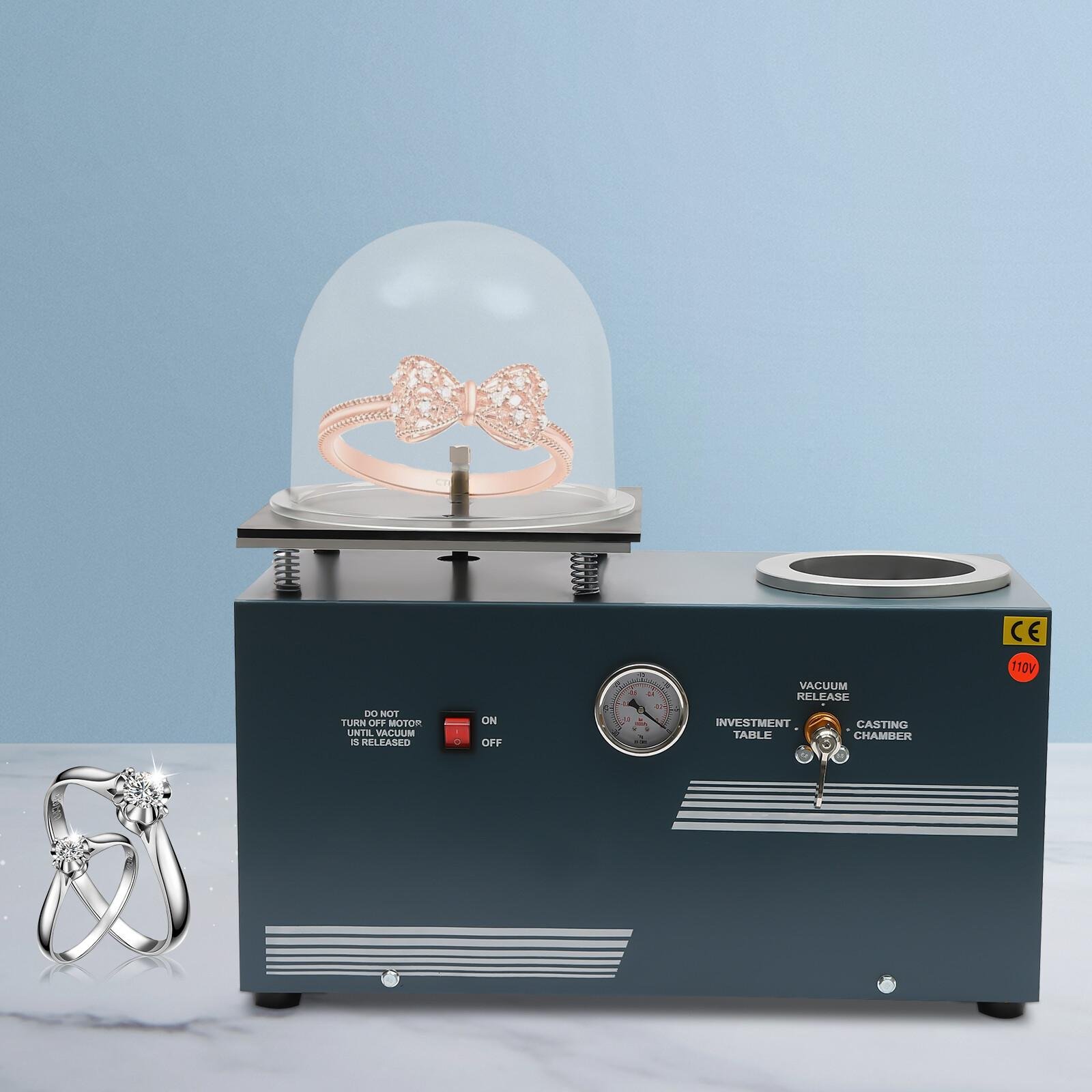 Jewelry Vacuum Lost Wax Casting Machine Combo