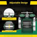 Manual Jewelry Rolling Mill for Flattening Metal