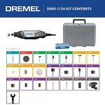 Dremel 3000 Rotary Tool with 24 Accessories