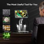 TOMLOV 7" 1080p Digital Microscope for Jewelry