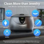 20oz Ultrasonic Jewelry Cleaner with Digital Timer