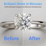 20oz Ultrasonic Jewelry Cleaner with Digital Timer