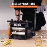 VEVOR 3-in-1 Jewelry Rolling Mill Machine